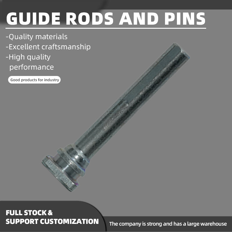 The guide rods and guide pins, which are auto parts, feature wear resistance and high precision 2000 pieces