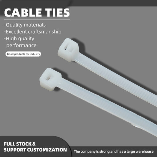 Cable ties, nylon cable ties are corrosion-resistant and oxidation-resistant(Please consult customer service for pricing)